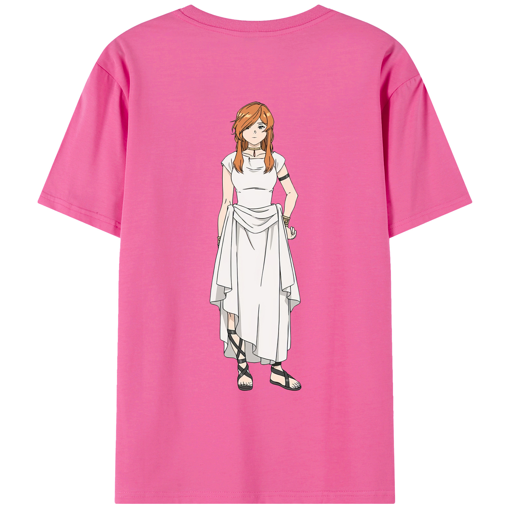 （画像用） 葬送のフリーレン Frieren レディース半袖Tシャツ(バックプリント)
